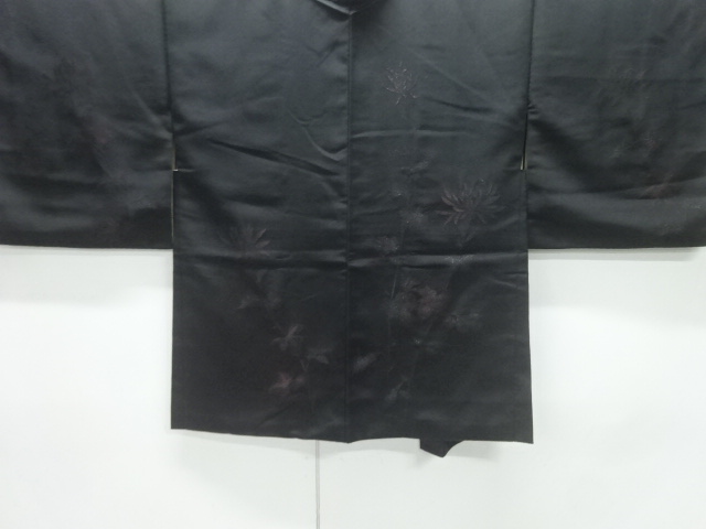 草花模様織り出し羽織